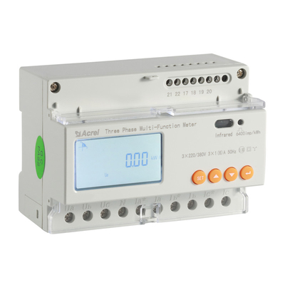 Acrel ADL3000-E-B/KC Din Rail Energy Meter Three Phase with zero export